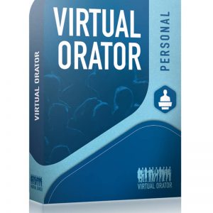 Software box for the Personal Edition of Virtual Orator