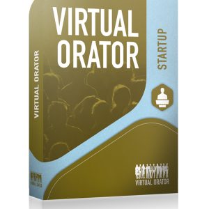 Startup Edition of Virtual Orator as a boxed product
